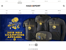 Tablet Screenshot of mad4sport.co.kr